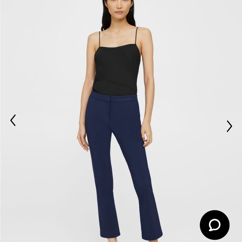 Theory Slim kick precision pants Navy